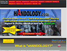 Tablet Screenshot of handology.com